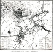 4 BG 1825 incisione Mappa Mazzoleni