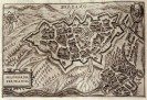 1599 mura nuove  -stampa xilografica P.Bertelli - Mai - Correr