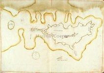 1620 carta geografica- Mura e colli  - Alessandri -  Correr