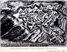 1627 Bg con mura nuove  -stampa - Castello Sforzesco