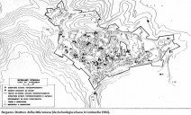 Bg romana- ritrovamenti - mappa Mirabella 1984