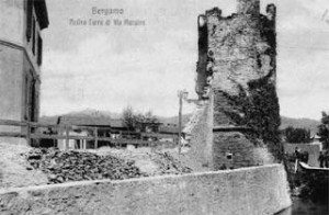 Muraine - la demolizione - 1901