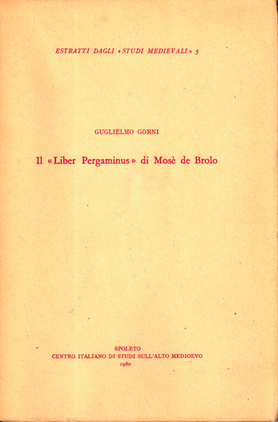 24 - Liber pergaminus Mosè del Brolo