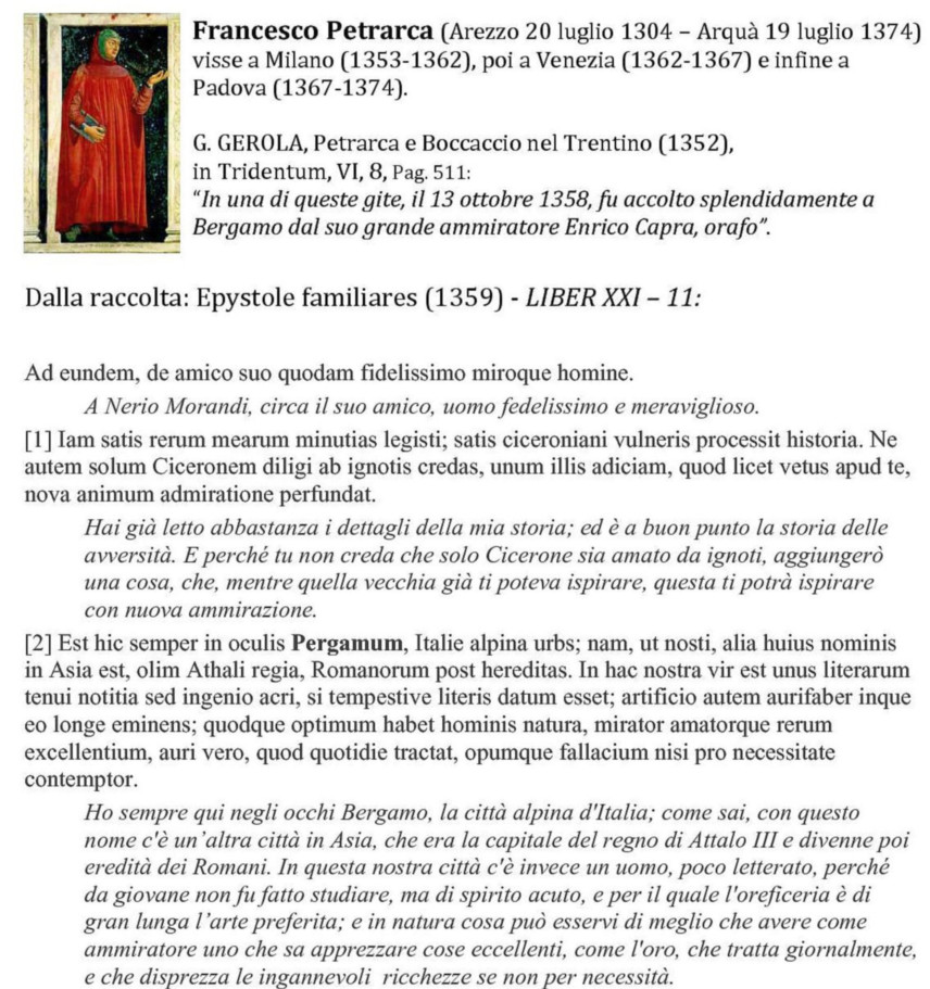 Petrarca - epistola1